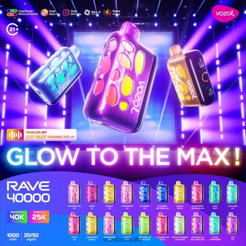 Vozol Rave 40000 FNDPL1