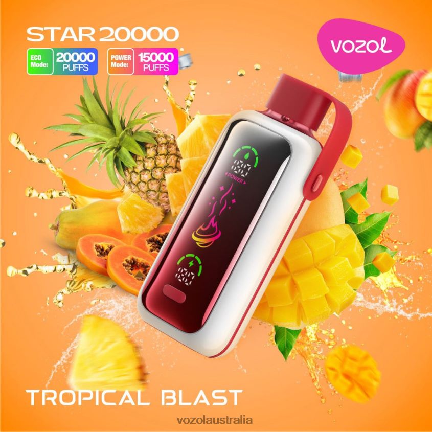 VOZOL Vape Price - VOZOL STAR 20000 TROPICAL BLAST 60NLTT2