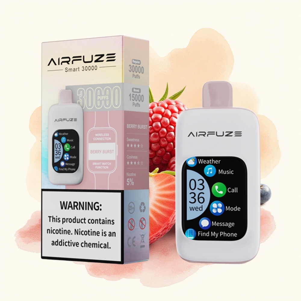AirFuze Smart 30000 Puffs Disposable Vape Berry Burst 5% 900mAh Type-C