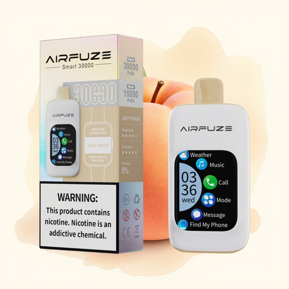 AirFuze Smart 30000 Puffs Juicy Peach 5% 900mAh Type-C