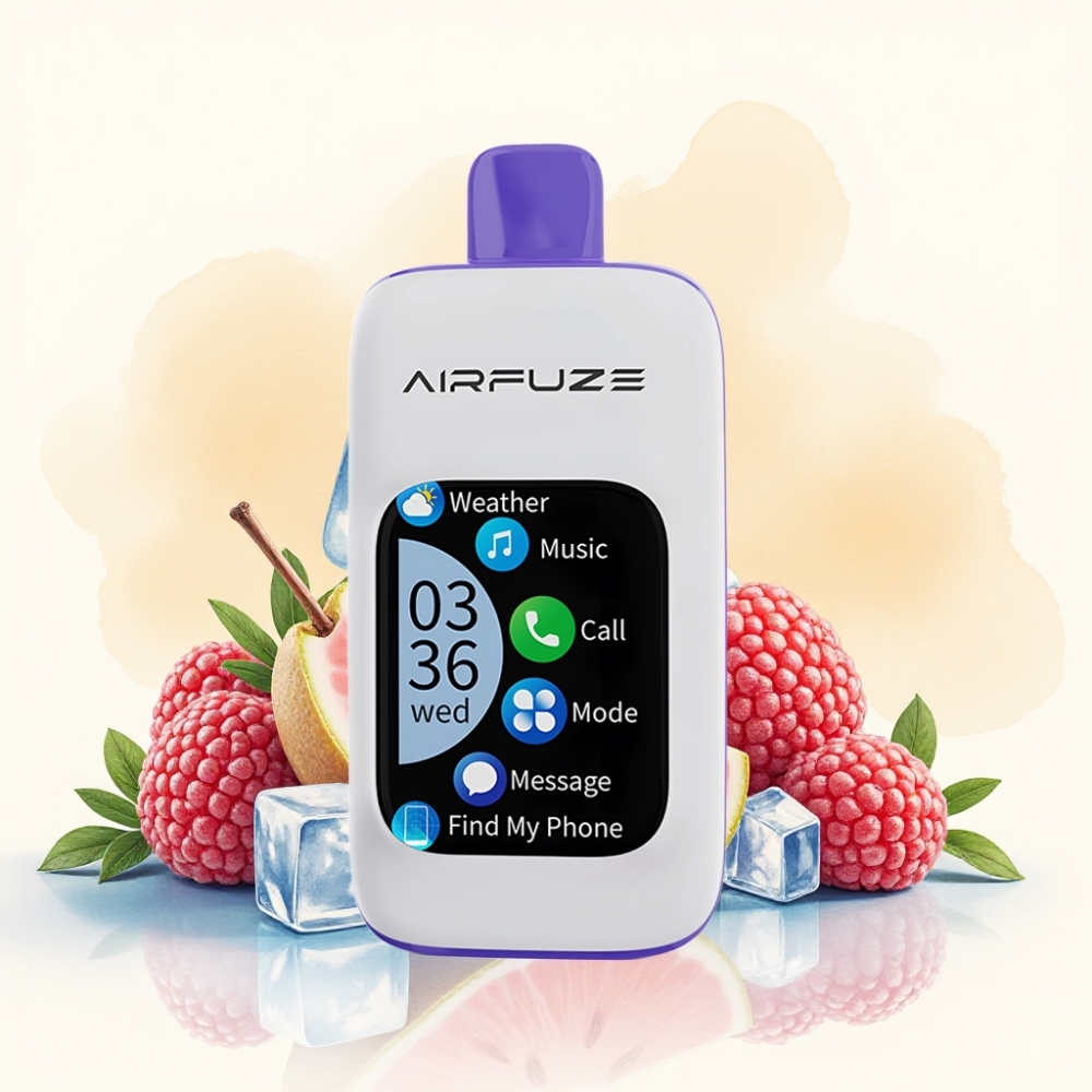 AirFuze Smart Pro 40000 Puffs Blue Razz Ice Rechargeable 900mAh 20ML Pre-filled