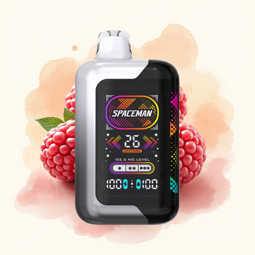 SMOK SPACEMAN SP40000 40000 Puffs Blackberry Razz 0% Nicotine 20mL 1000mAh
