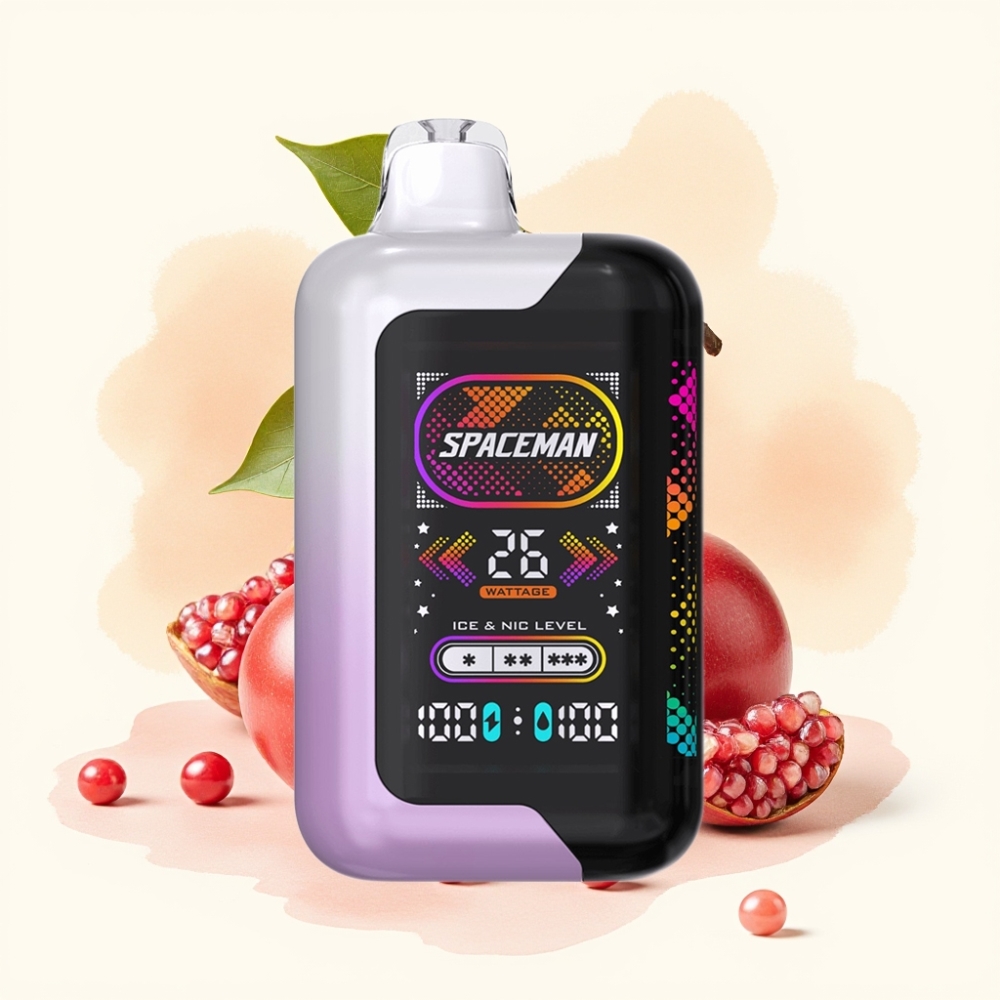 SMOK SPACEMAN SP40000 40000 Puffs Cherry Pomegranate 0% Nicotine 20mL 1000mAh
